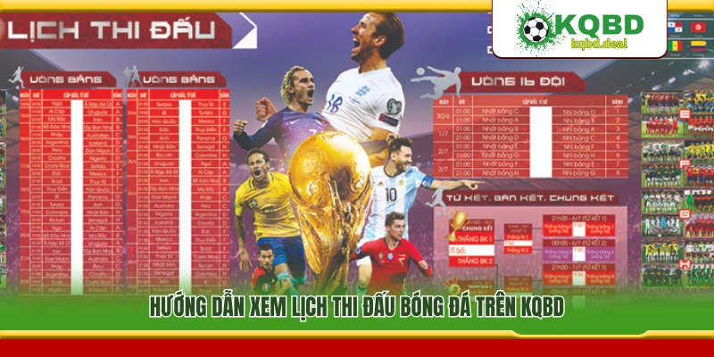 Cách xem lịch thi đấu bóng đá trực tuyến 